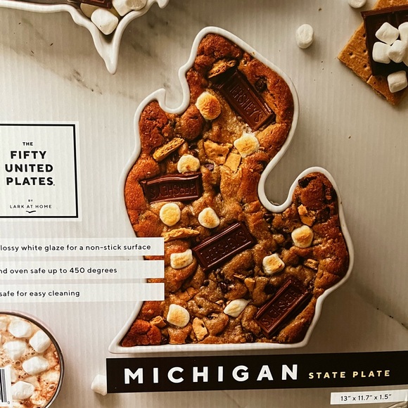 Michigan Shaped Baking Dish Set by Lark At Home - Picture 4 of 16